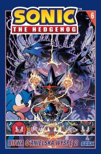 Sonic the Hedgehog 6. Bitwa o Anielską - okładka książki