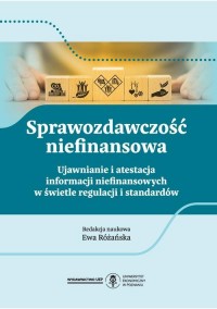 Sprawozdawczość niefinansowa. Ujawnianie - okłakda ebooka