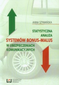 Statystyczna analiza systemów bonus-malus - okłakda ebooka