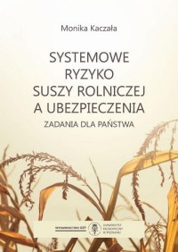 Systemowe ryzyko suszy rolniczej - okłakda ebooka