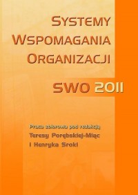 Systemy wspomagania organizacji - okłakda ebooka