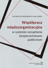 WSPÓŁPRACA MIĘDZYORGANIZACYJNA - okłakda ebooka