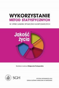 Wykorzystanie metod statystycznych - okłakda ebooka