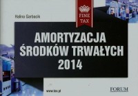 Amortyzacja środków trwałych 2014 - okłakda ebooka