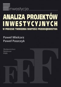 Analiza projektów inwestycyjnych - okłakda ebooka