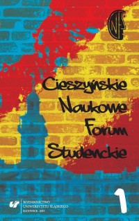 Cieszyńskie Naukowe Forum Studenckie. - okłakda ebooka