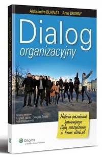 Dialog organizacyjny - okłakda ebooka