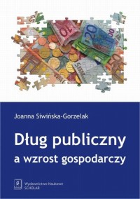 Dług publiczny a wzrost gospodarczy - okłakda ebooka