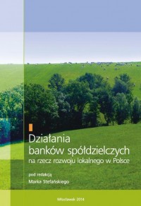 Działania banków spółdzielczych - okłakda ebooka