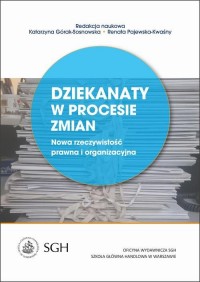 Dziekanaty w procesie zmian. Nowa - okłakda ebooka