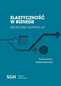 Elastyczność w biznesie - okłakda ebooka