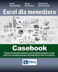 Excel dla menedżera - Casebook. - okłakda ebooka