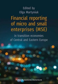 Financial reporting of micro and - okłakda ebooka