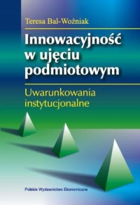 Innowacyjność w ujęciu podmiotowym. - okłakda ebooka