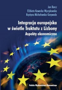 Integracja europejska w świetle - okłakda ebooka