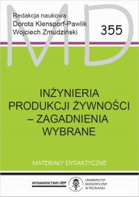 Inżynieria produkcji żywności - - okłakda ebooka