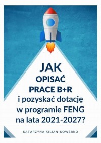 Jak opisać prace B+R i pozyskać - okłakda ebooka