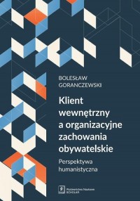 Klient wewnętrzny a organizacyjne - okłakda ebooka