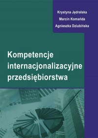 Kompetencje internacjonalizacyjne - okłakda ebooka