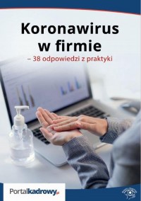 Koronawirus w firmie – 38 odpowiedzi - okłakda ebooka