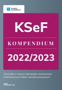 KSeF - Kompendium 2022/2023 - okłakda ebooka