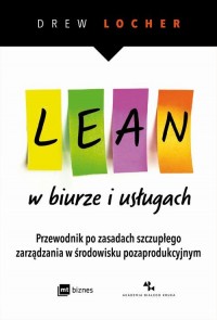 Lean w biurze i usługach - okłakda ebooka