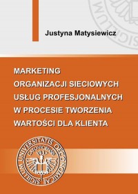 Marketing organizacji sieciowych - okłakda ebooka