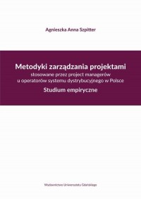 Metodyki zarządzania projektami - okłakda ebooka