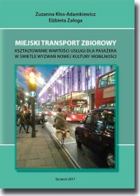 Miejski transport zbiorowy. Kształtowanie - okłakda ebooka