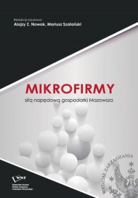 Mikrofirmy siłą napędową gospodarki - okłakda ebooka