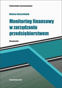 Monitoring finansowy w zarządzaniu - okłakda ebooka