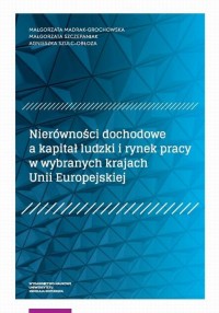 Nierówności dochodowe a kapitał - okłakda ebooka