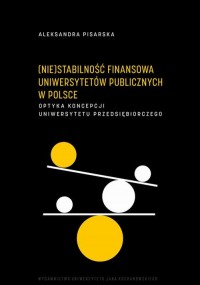 (Nie)stabilność finansowa uniwersytetów - okłakda ebooka