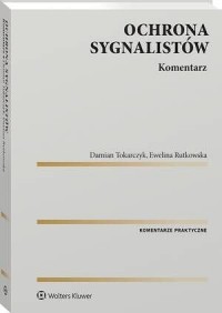 Ochrona sygnalistów. Komentarz - okłakda ebooka