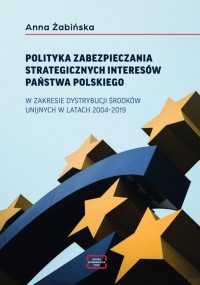 Polityka zabezpieczania strategicznych - okłakda ebooka