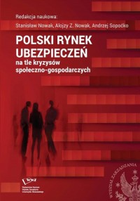 Polski rynek ubezpieczeń na tle - okłakda ebooka