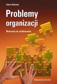 Problemy organizacji - materiały - okłakda ebooka