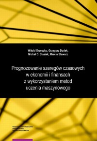 Prognozowanie szeregów czasowych - okłakda ebooka