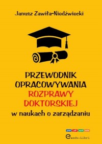 Przewodnik opracowywania rozprawy - okłakda ebooka