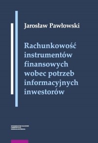 Rachunkowość instrumentów finansowych - okłakda ebooka