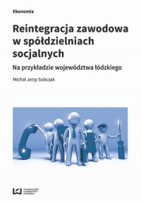 Reintegracja zawodowa w spółdzielniach - okłakda ebooka