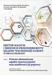 Sektor małych i średnich przedsiębiorstw - okłakda ebooka