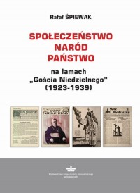 Społeczeństwo – naród – państwo - okłakda ebooka