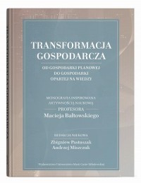 Transformacja gospodarcza – od - okłakda ebooka