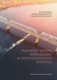 Transport wodny śródlądowy w zrównoważonym - okłakda ebooka