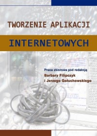 Tworzenie aplikacji internetowych - okłakda ebooka