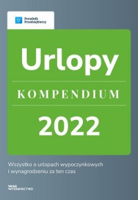 Urlopy - kompendium - okłakda ebooka