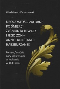 Uroczystości żałobne po śmierci - okładka książki