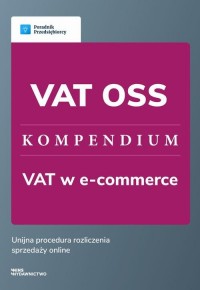 VAT OSS - kompendium - okłakda ebooka