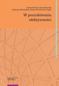 W poszukiwaniu efektywności - okłakda ebooka